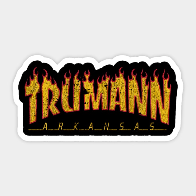 Trumann, Arkansas Sticker by rt-shirts